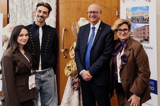 Il Liceo Artistico San Leucio porta la seta casertana a New York tra i protagonisti di Scuola Futura