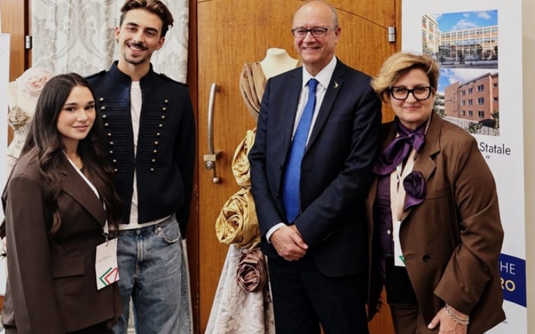 Il Liceo Artistico San Leucio porta la seta casertana a New York tra i protagonisti di Scuola Futura